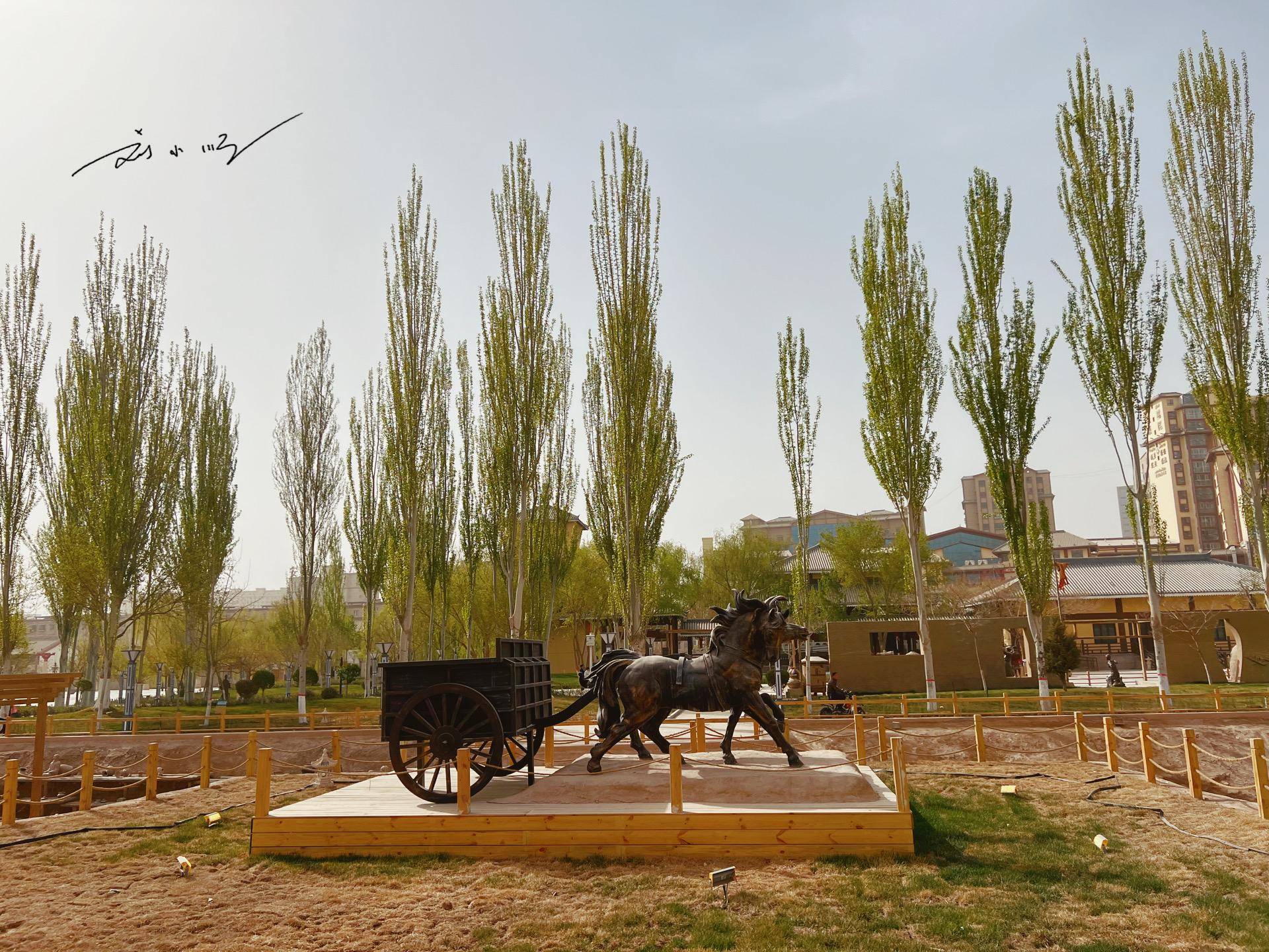 新疆喀什骑士大观园图片