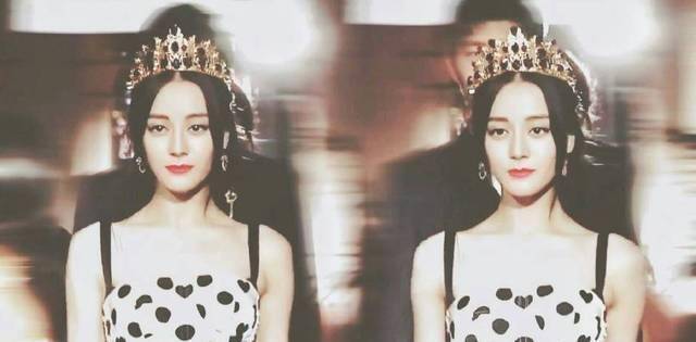 原创迪丽热巴米兰走秀近照曝光网友身旁的男模特真幸福