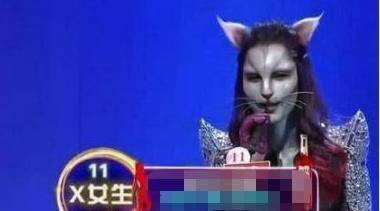 原创非诚勿扰中一直不肯卸妆的猫脸女卸下特效妆后美成这样