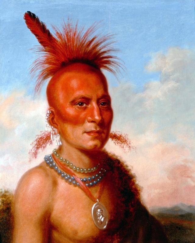 原创华丽的羽冠勇士的王冠一顶印第安人帽子背后的荣耀与尊严