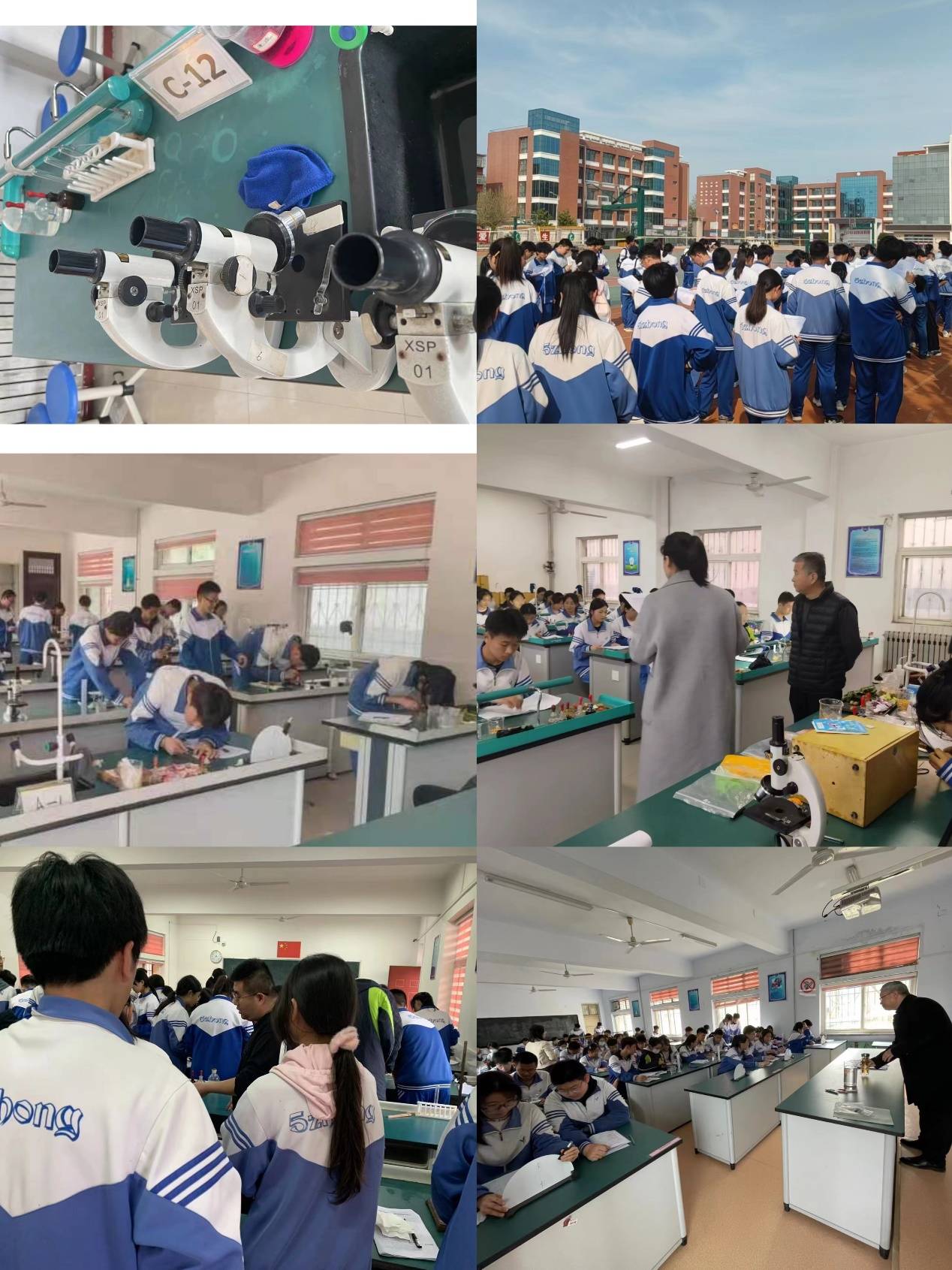 在考试过程中,市油田五中的学生们展现出了高超的实验技能和严谨的