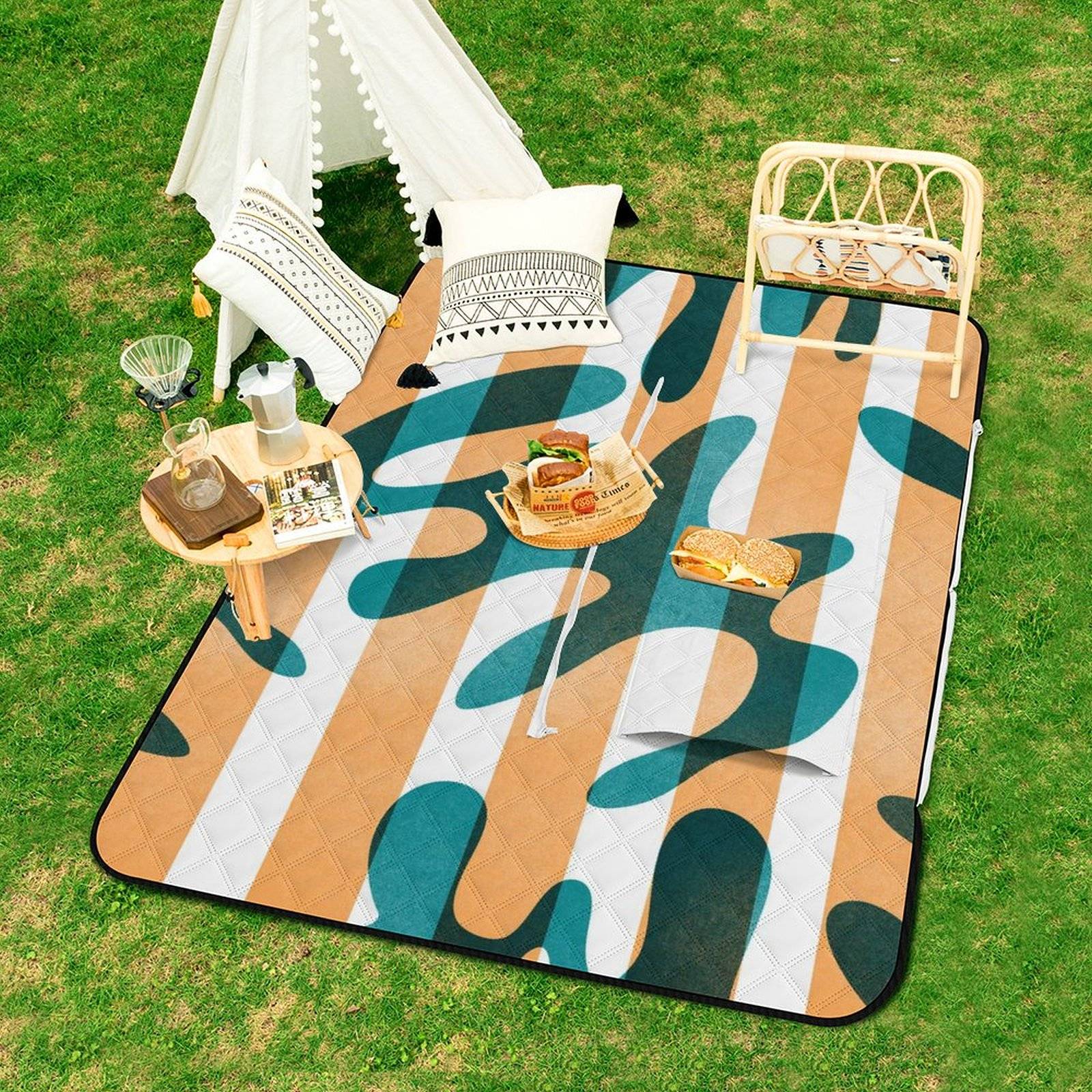 跨境电商出口户外用品迎来新一轮高峰picnic野餐垫市场潜力分析