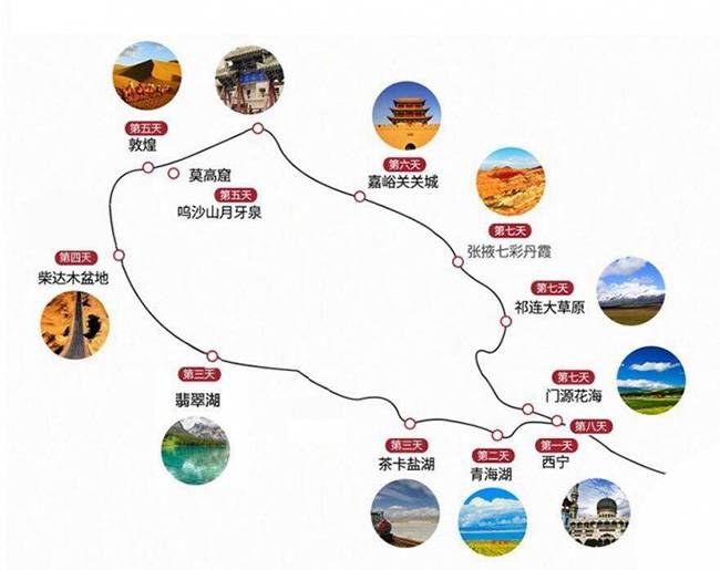 「甘肃旅游攻略景点地图」✅ 甘肃旅游攻略景点地图图片