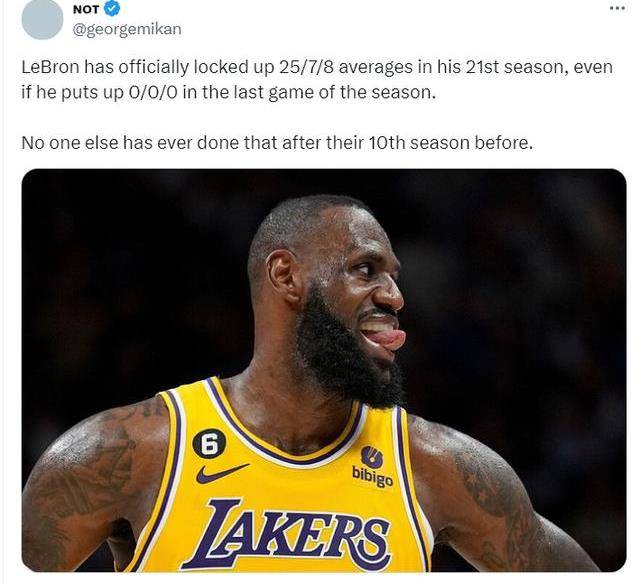 原创美媒公布数据称赞勒布朗goat39岁刷7个末节进球纪录18年霸王詹