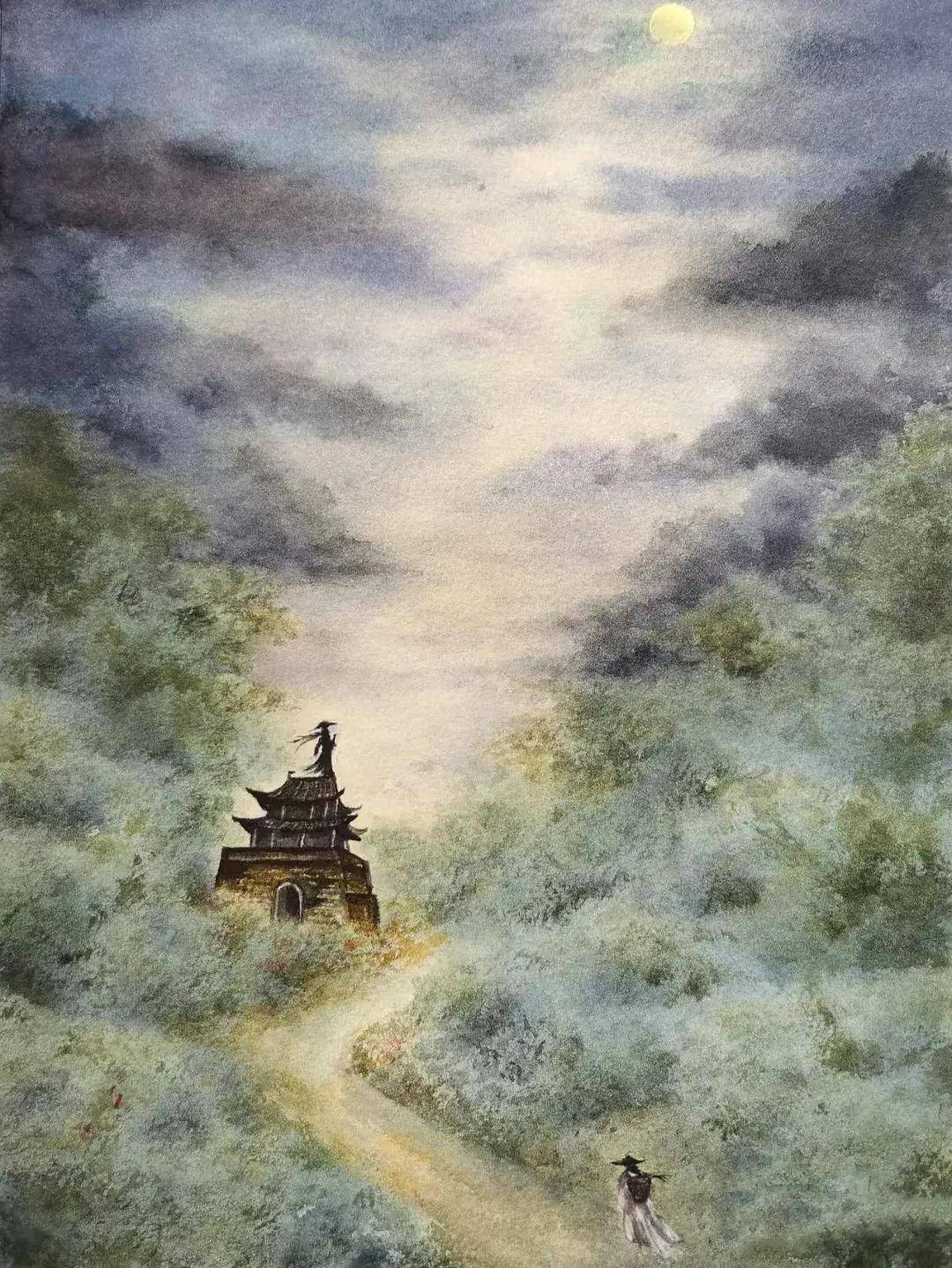 夜归临皋》驾一叶扁舟自此消逝,愿将剩余的生命寄托于浩渺江湖,表达
