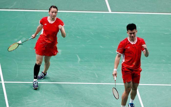 21-14蒋振邦/魏雅欣,徐承宰/蔡侑玎9-21, 21-13, 21-16郑思维/黄雅琼