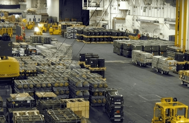 世界最大弹药库:打一次世界大战也用不完,谁有这样大的野心?