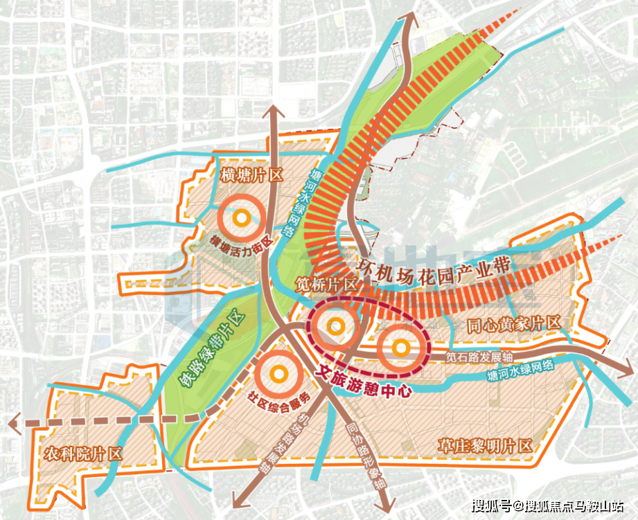 2023年8月,官方又公示了最新版的上城区笕桥单元详细规划修编(草案).