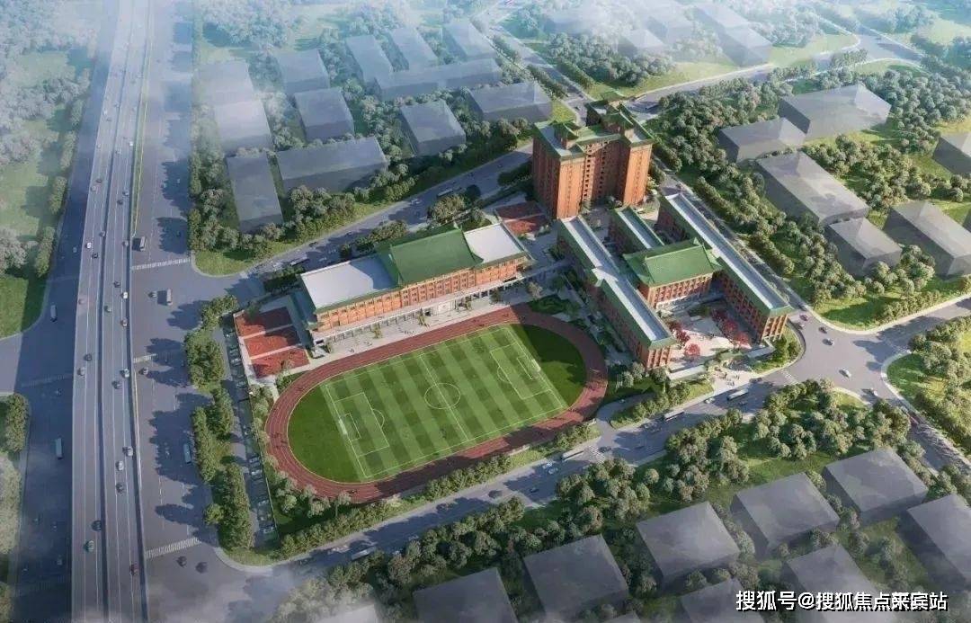 逸翠庄园南侧和西侧还分别规划建设60个班的小学和48个班的初中.