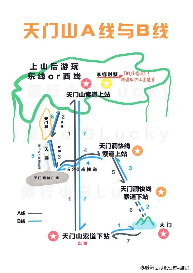 张家界天门山景区简介图片