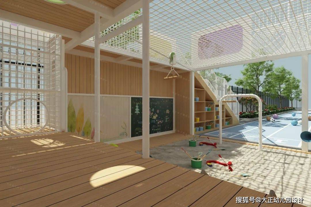 这个幼儿园解锁了新打卡地——大型玩具