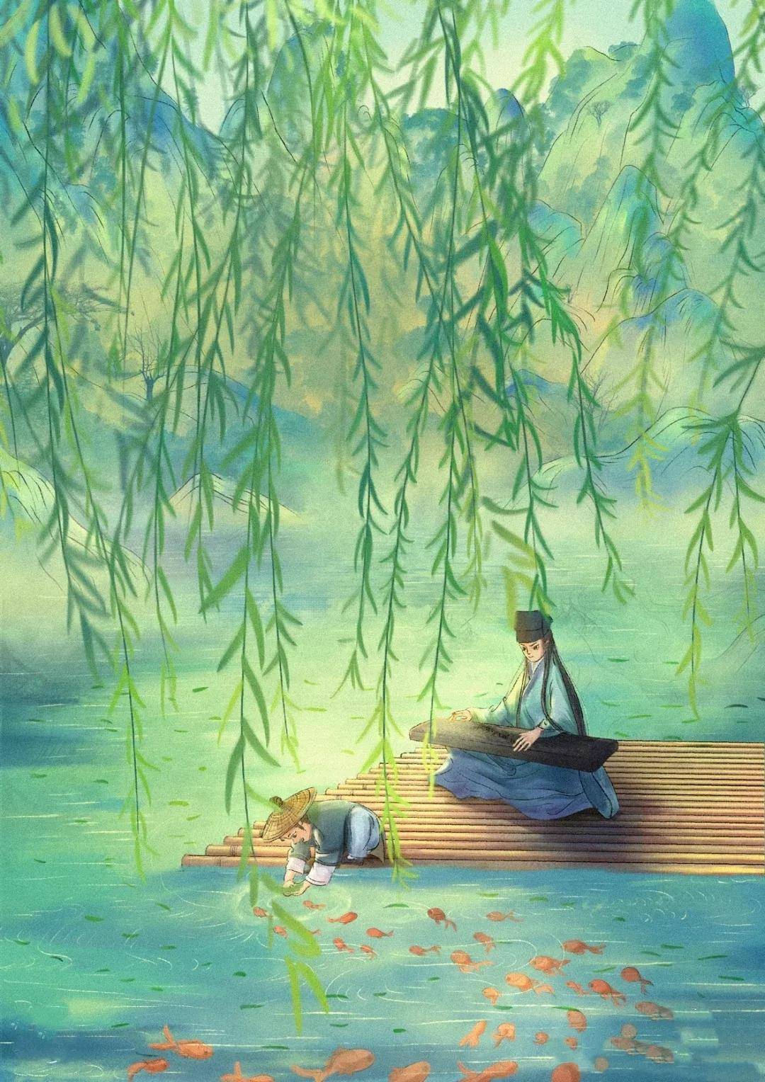 东北春风至,飘飘带雨来.21首诗词:沥沥春雨裹挟着多少身世飘零