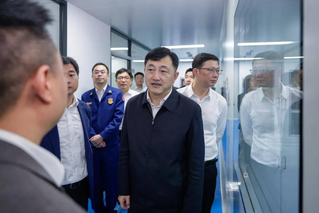 欣协生物接待区委书记李铭走访