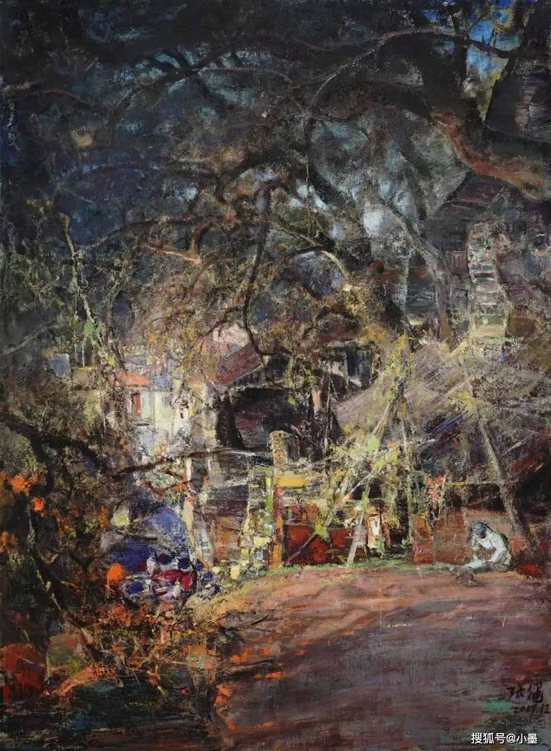 艺术聚焦张健油画作品赏析