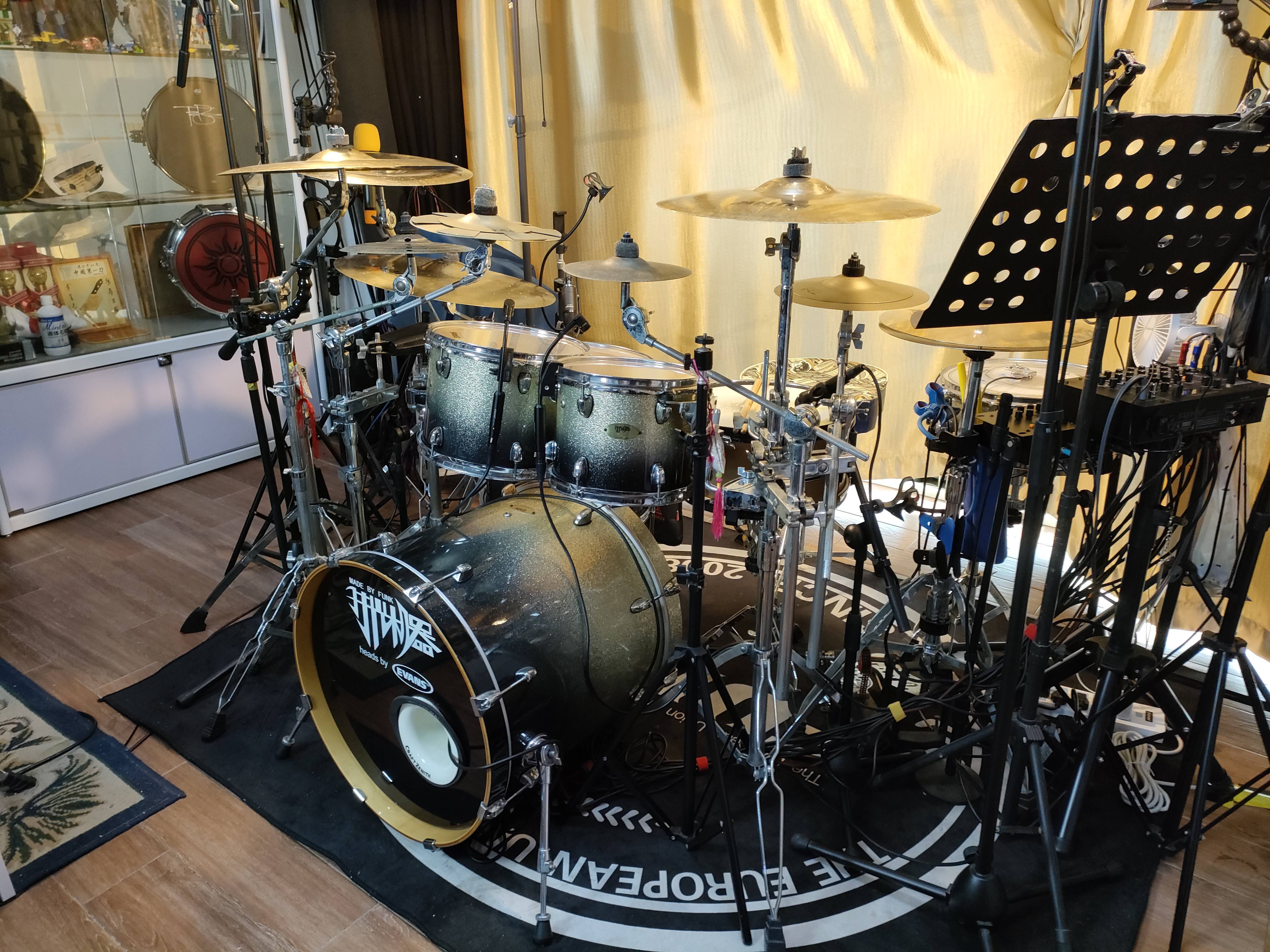 音频无线发射器和接收器的区别funk-god-x系列-架子鼓原声拾音无线