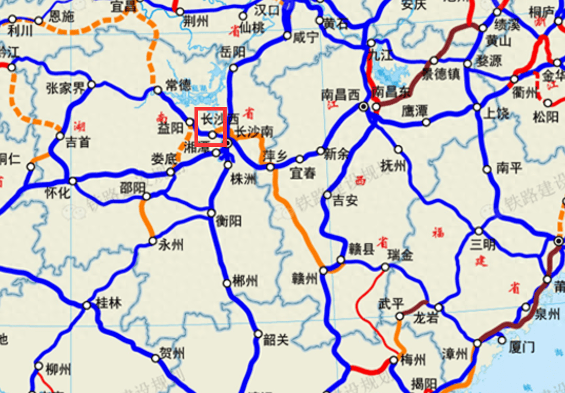 常德四条高铁线路图图片