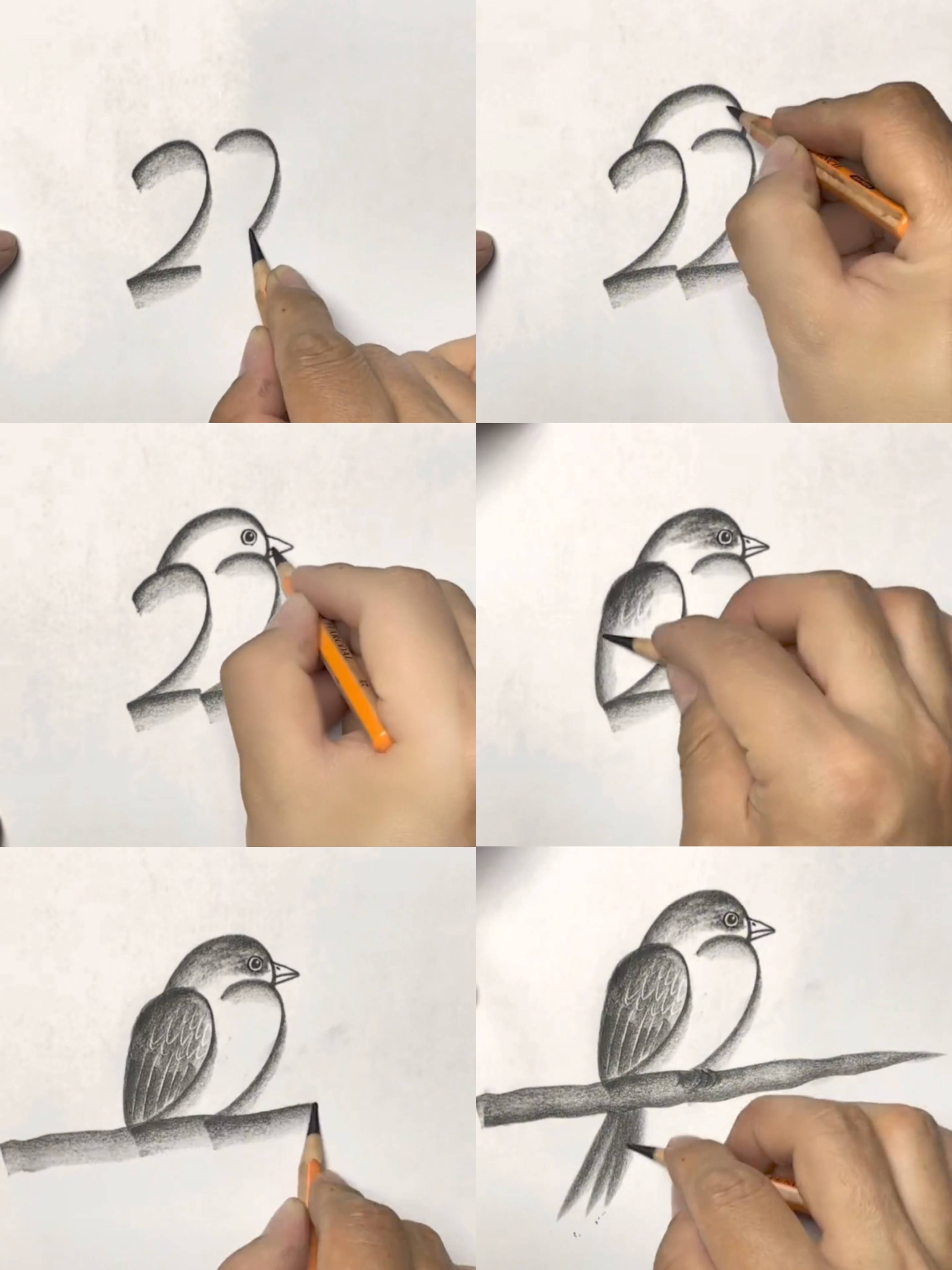 人才啊~网友画了一只鸟,评论区大神纷纷献出"佳作"