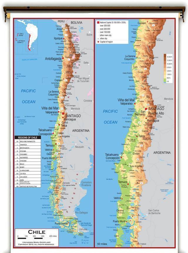 越南和智利绘制全国地图,为何经常把邻国画进去?_国家