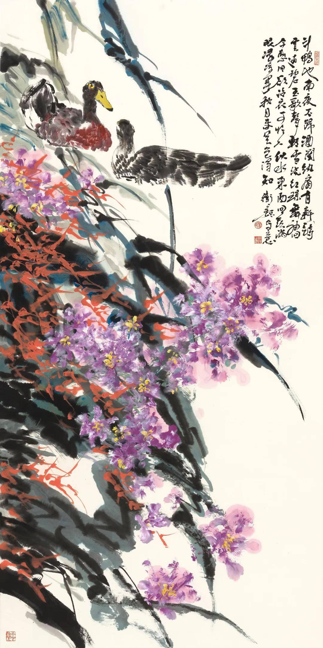 春花烂漫·马卫巍大写意花鸟画作品展在石家庄盛大开幕