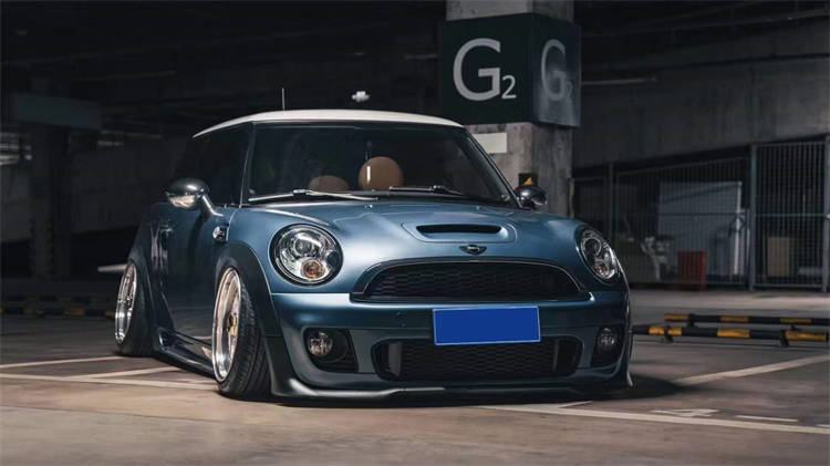 宝马mini改装airbft气动避震姿态风格