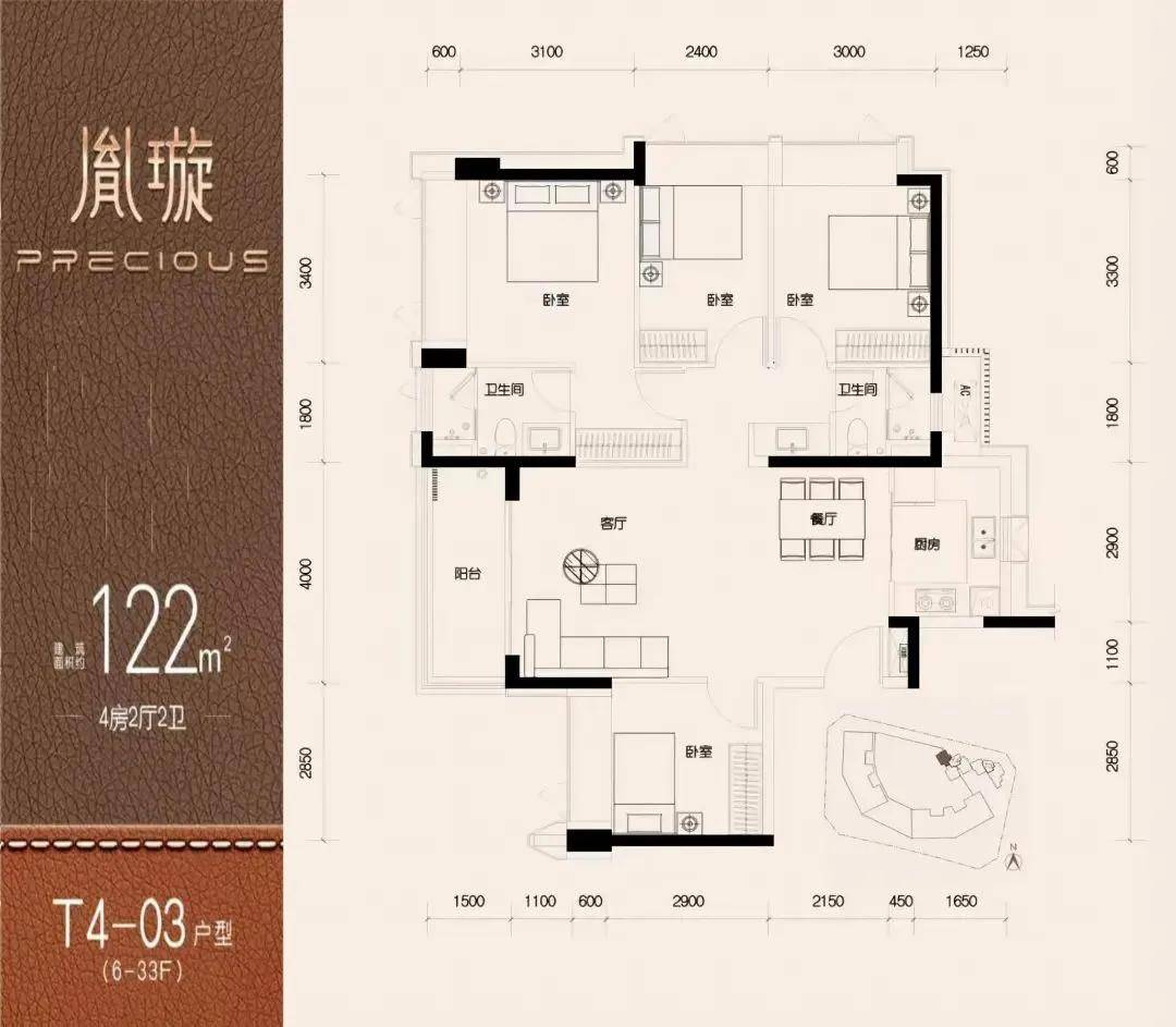 户型 户型图 平面图 1080_943