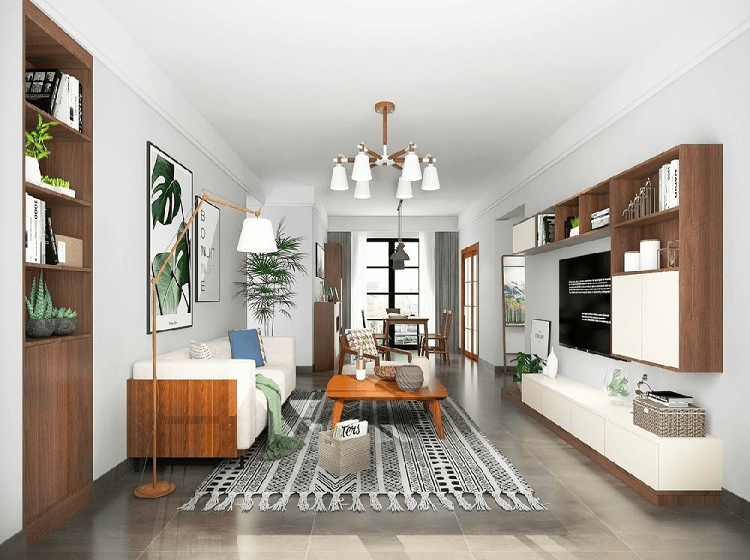 打造江西酷里篮新材料全屋整装定制,传统文化家居设计完美结合