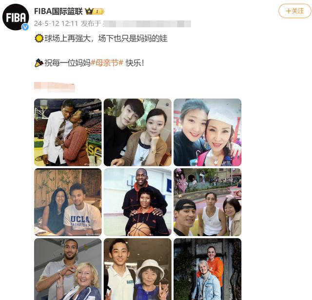 母爱和认可同在!广东男篮超巨胡明轩荣获国际篮联认证