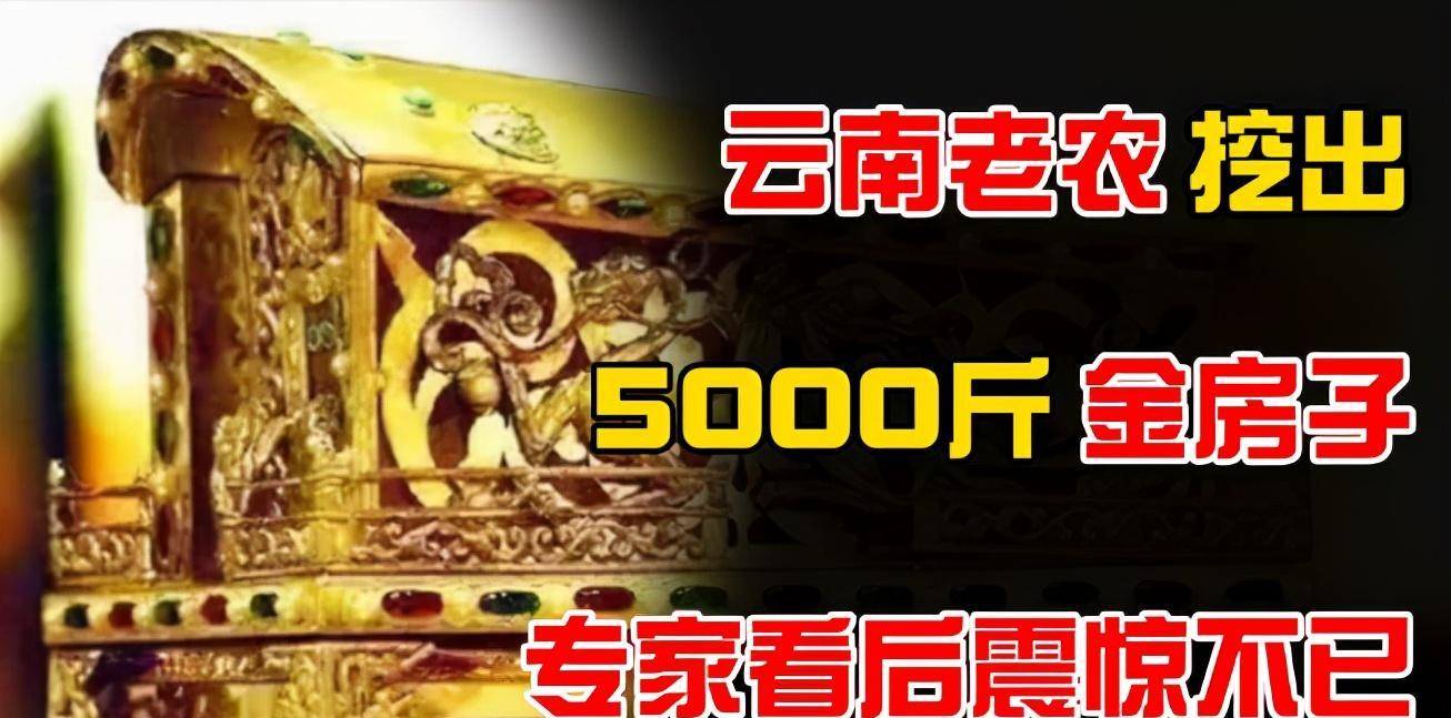 1964年,云南老农挖出5000斤"金房子",专家看完之后震惊不已