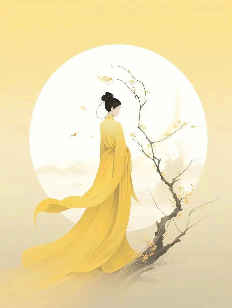 宋·仲殊《南柯子·十里青山远》白露收残月,清风散晓霞.