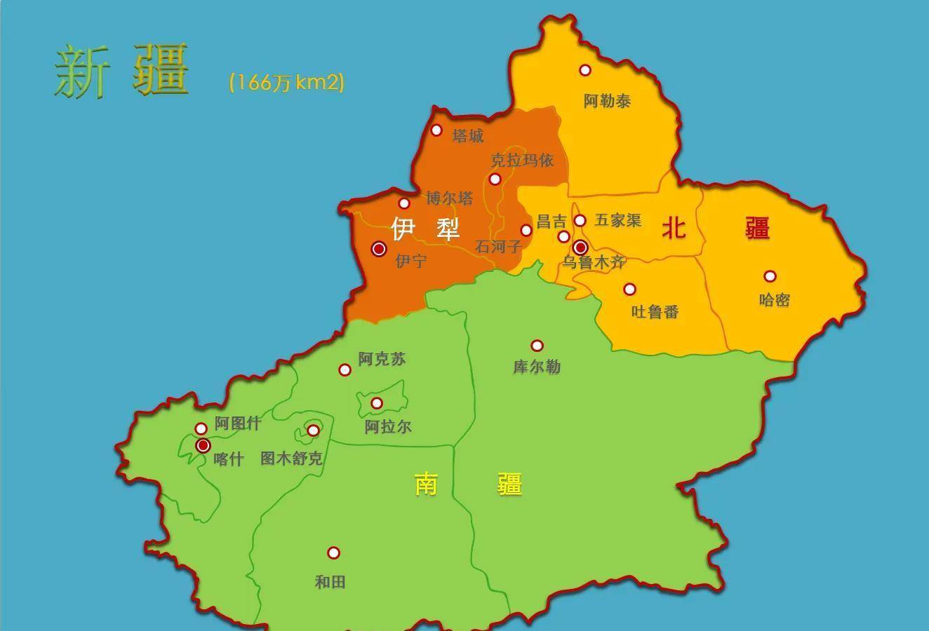 甘青宁合并重置相关市州与南疆北疆伊犁三分模式哪类区划更好?