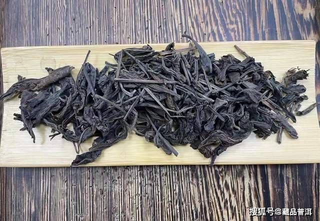 廖福散茶70年代老茶,产于北越,木香明显,业界公认印级散茶