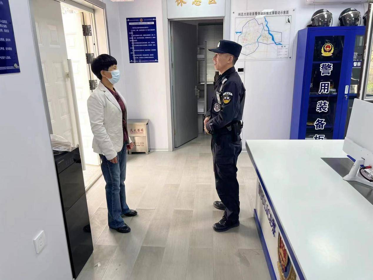 尚志市公安局巡逻守护暖心事