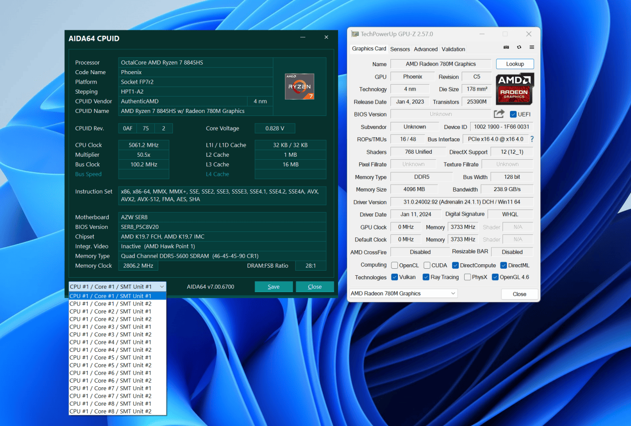 放大招?r7 8845hs处理器只是开胃菜:零刻ser8安静陪伴