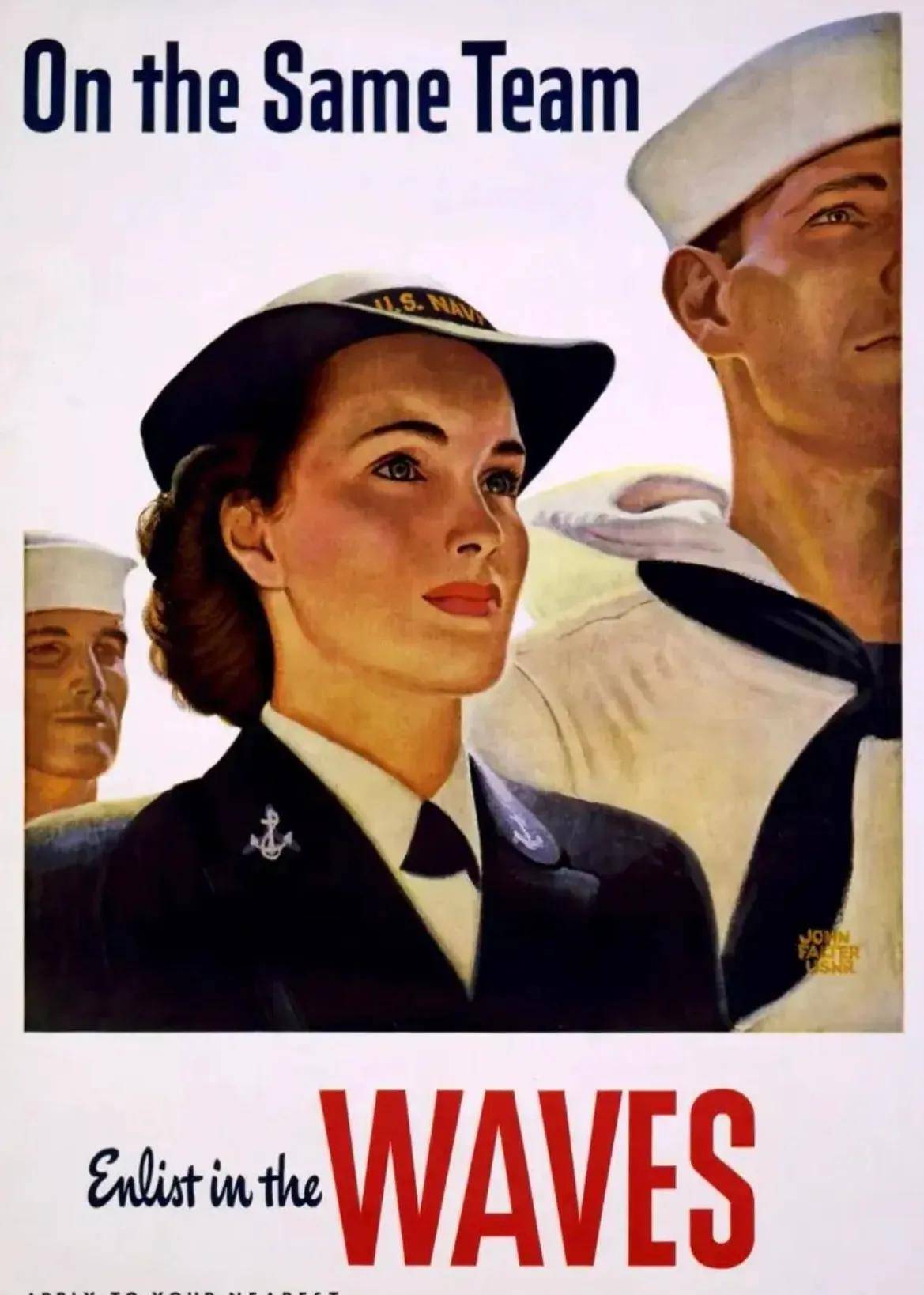 二战美国为了征兵有多拼命?征兵广告上全都是身材火热的女郎