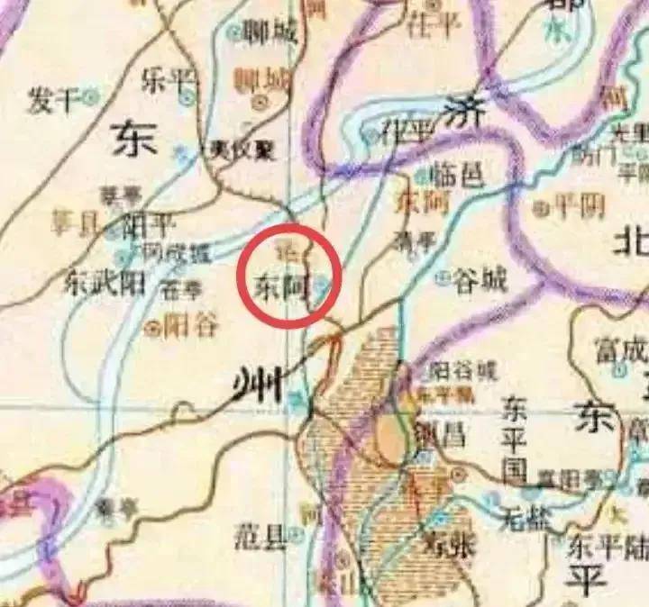东阿县辖域的变迁:阳谷,东平,平阴均有原东阿地