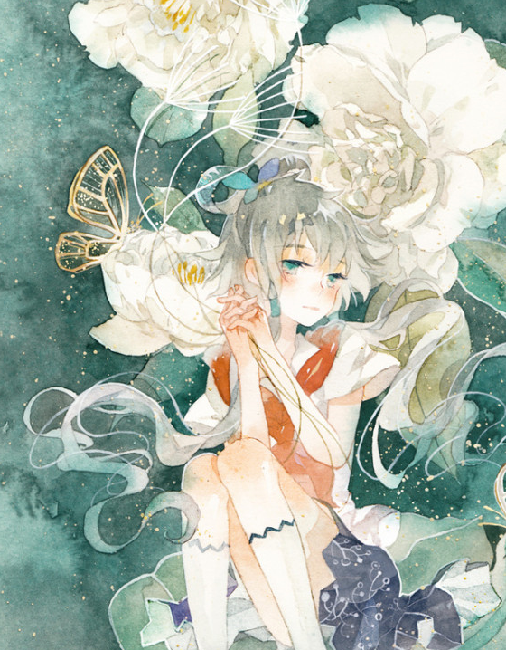 和风异族美女,金牛座专属,美人如画呢!