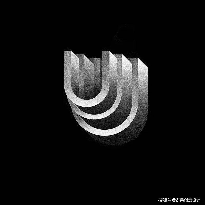 【字体设计】矛盾空间英文字母
