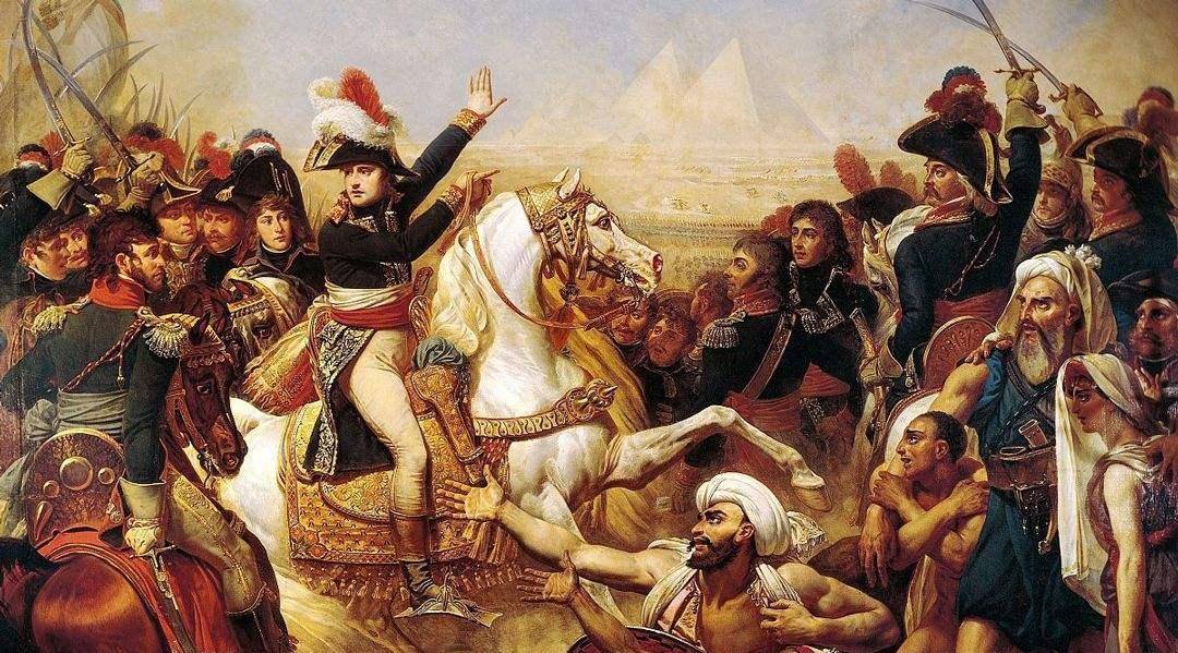 拿破仑是什么时候出征埃及?带领了多少士兵?占领了哪些地域?