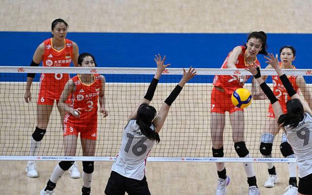 比赛_中国女排_美国队