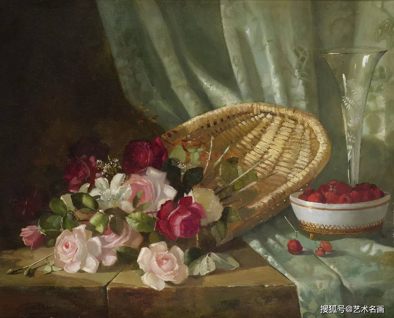 美国画家雅培·富勒·格雷夫斯油画作品︱艺术名画