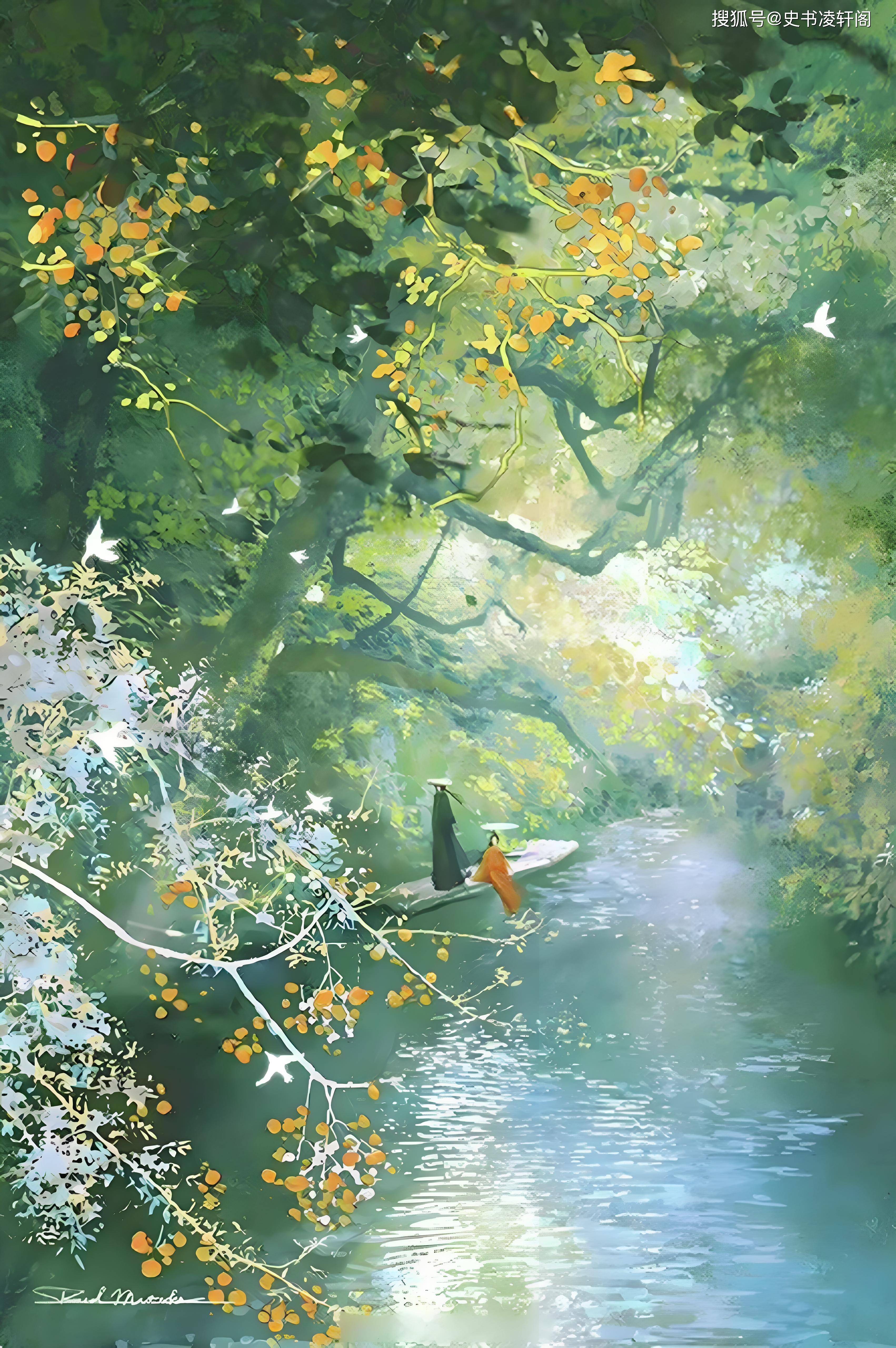 此外,"离离原上草,一岁一枯荣","日出江花红胜火,春来江水绿如蓝"也是
