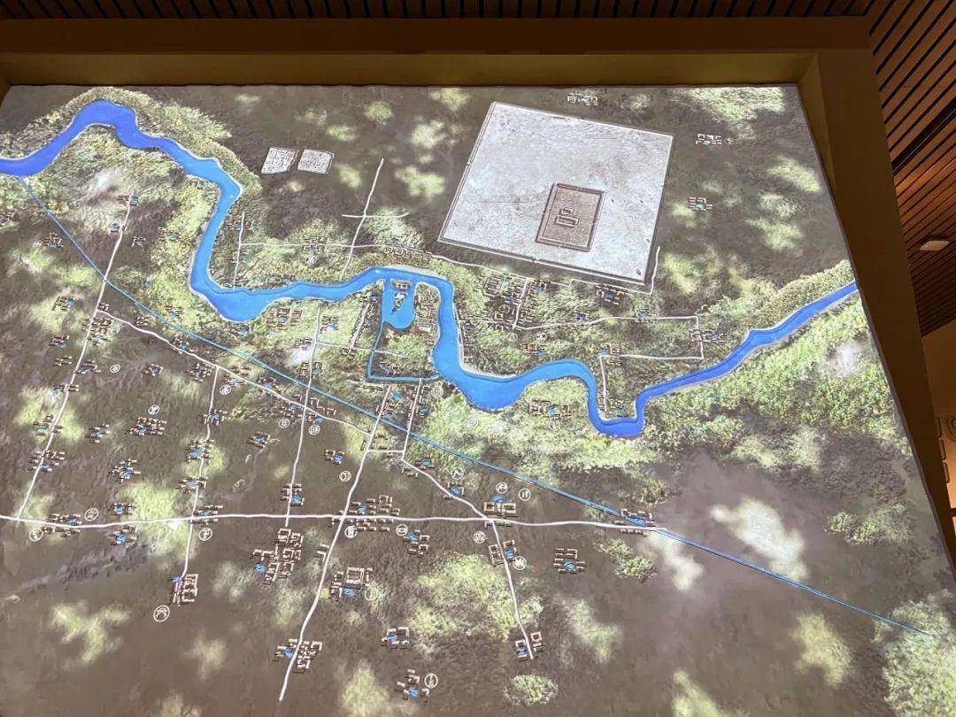 殷墟博物馆平面图图片
