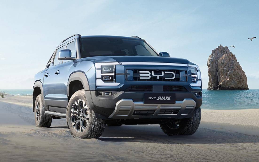 比亚迪shark售价40万左右 老美们可享低油耗大皮卡了