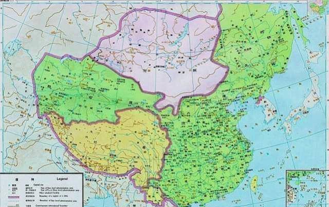 历史上实际疆域最大四个朝代,第一不是元朝,第三是唐朝!