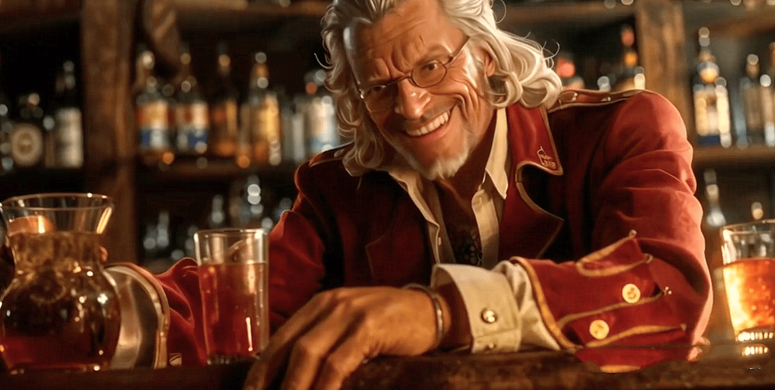 用ai制作《海贼王》真人版!雷利神还原,鹰眼完美,阿龙形象绝了