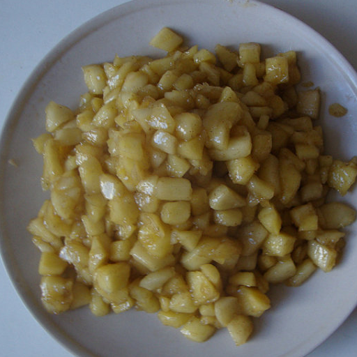 苹果派的懒人做法,不和面不油炸,外脆里软香甜可口,比卖的好吃