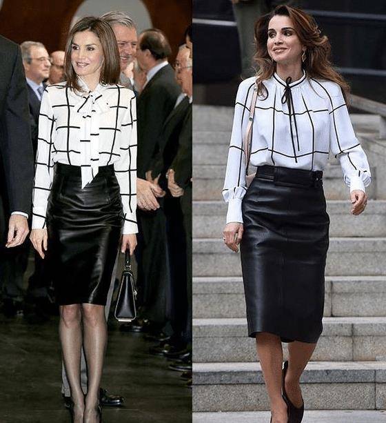 51岁约旦王后:和莱蒂齐亚同框像双生姐妹,大度接纳逃婚的小姑子