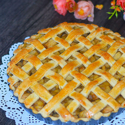 苹果派的懒人做法,不和面不油炸,外脆里软香甜可口,比卖的好吃