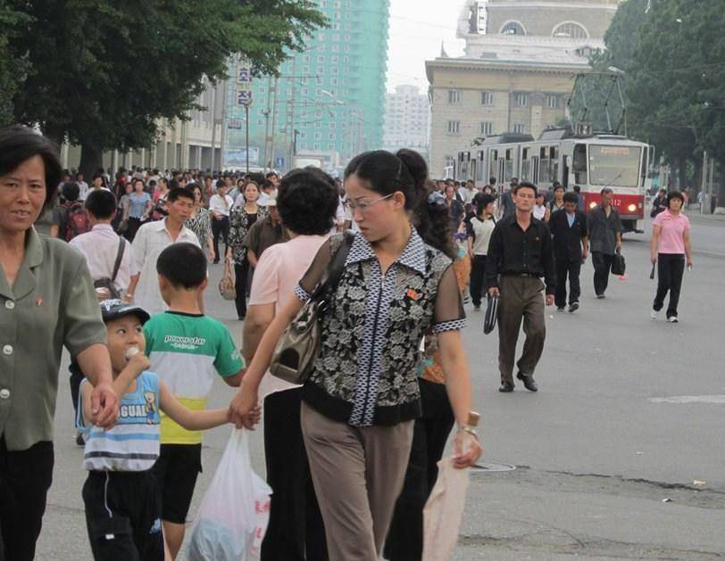 朝鲜平壤官员豪华生活图片