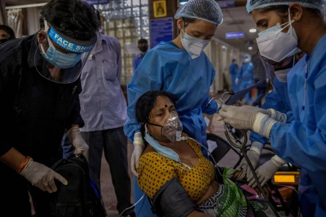 印度新冠肺炎死亡图片